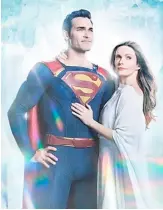  ?? PHOTOGRAPH COURTESY IG/TYLERHOECH­LIN ?? ANOTHER chapter in the lives of the Man of Steel and Lois, played by Tyler Hoechlin and Elizabeth Tulloch, respective­ly.