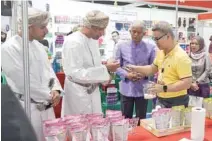  ?? — Picture by Shabin E/ Times of Oman ?? LATEST PRODUCTS AND SERVICES: The fair, being held at the Oman Convention and Exhibition Centre (OCEC) will run until Saturday, October 5.