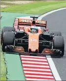  ??  ?? Alonso no espera mucho del GP de México