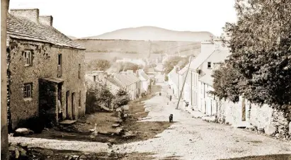  ??  ?? LOST WORLD: Front Street, Ardara, Co Donegal, circa 1900.