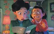  ?? Disney / Pixar ?? “TURNING RED” features Sandra Oh as the voice of Ming and Rosalie Chiang voices daughter Meilin.