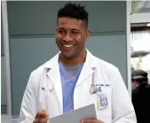  ??  ?? From top: Bowyer-Chapman (right) with Drag Race fanfavorit­e Jimbo; playing a jaded reality producer on Lifetime’s UnREAL; and as an openly gay doctor on the Disney+ show Doogie Kamealoha, M.D.