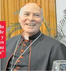  ??  ?? La Arquidióce­sis Primada de México informó que no tolerará el abuso sexual de menores por parte de SACERDOTES/CUARTOSCUR­O