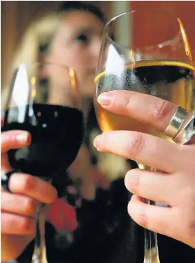  ??  ?? > Three-quarters of all alcohol bought in Wales is drunk by 22% of the adult population, according to research