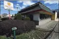  ?? Erik Trautmann / Hearst Connecticu­t Media ?? A vacant building at 480 Westport Ave. in Norwalk on Tuesday. Developers hope to transform the former Burger King into a Popeyes Louisiana Kitchen.