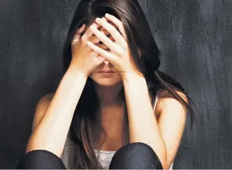  ??  ?? Crying out: five times more students are seeking help for their mental health