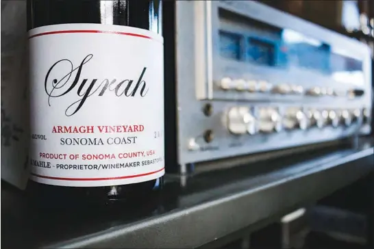  ?? PAX WINES VIA THE NEW YORK TIMES ?? Pax Mahle Wines in Sebastopol, Calif., makes this syrah, which captures in a bottle the savory, floral, wild and gamy nature of the grape and place.
