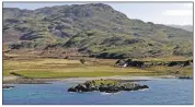  ?? Photograph­s: Iain Thornber ?? Right: Galmisdale, Eigg, means Galmi’s Glen; top: Lismore means the great garden or walled enclosure; and Glengarris­dale, Jura, means glen of the walled enclosure.