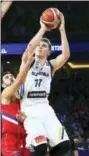  ?? LEFTERIS PITARAKIS — THE ASSOCIATED PRESS FILE ?? Luka Doncic might be the most accomplish­ed and intriguing player in the 2018 NBA draft class.