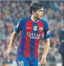  ?? FOTO: PEP MORATA ?? Sergi Roberto, hasta 2019