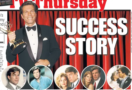  ?? ?? Thirty-four years and counting: the many faces (and loves) of Peter Bergman, who’s played Jack Abbott on “The Young and the Restless” since 1989.
