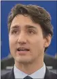  ??  ?? Justin Trudeau