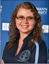  ?? SUBMITTED PHOTO ?? Amanda DeCarolis of Nottingham has been chosen to be valedictor­ian at Neumann University’s graduation ceremony later this month.