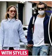  ?? ?? WITH STYLES
Romance: Miss Wilde has been dating singer