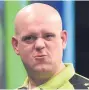  ??  ?? GURN HIGH PRAISE MVG toppled Ray Barneveld