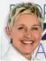  ??  ?? Ellen DeGeneres