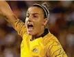  ?? Photo: Getty ?? MOTIVATED: Matildas midfielder Chloe Logarzo.