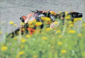  ?? FOTO: EFE ?? Pol Espargaró
El incidente con Oliveira del pasado domingo fue lance de carrera