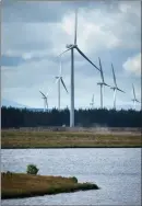  ??  ?? „ Four townships hope to develop 21 turbines on the wind farms projects.