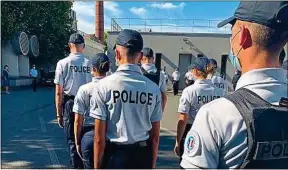  ??  ?? Mardi, 69 nouveaux ont rejoint les effectifs de la police nationale à Nantes.