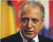  ??  ?? Zalmay Khalilzad is noted for his conciliato­ry style of diplomacy
