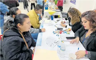  ?? /SOFY RAMÍREZ ?? Realizan la Primera Feria de Empleo de Inclusión.