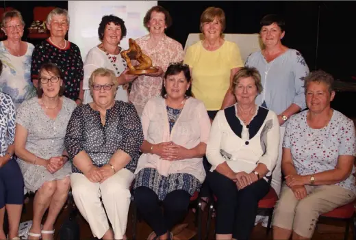  ??  ?? Front: Breda Cody, Margaret Quinn, Mary Somers, Sue Derham, Margaret Brosnan, Joan Whelan and Anne Doran. Back: Josie Stafford, Mary Murphy, Maggie Crean, Wexford ICA president Mary D’Arcy, Rita O’Brien, Catherine Leacy and Catherine Dunleavy.