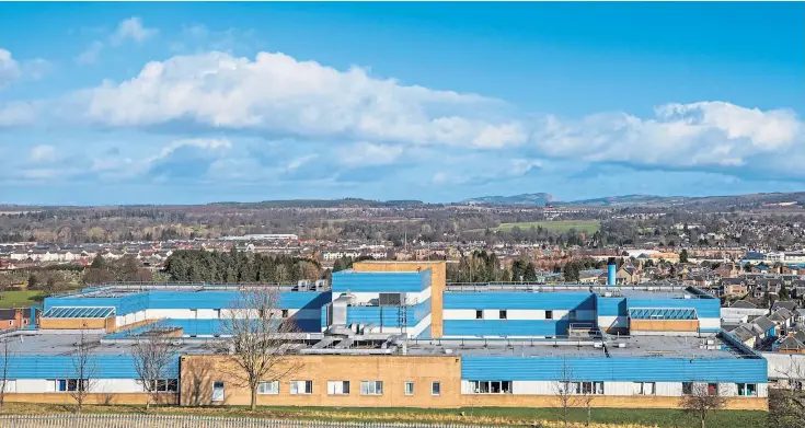  ??  ?? HEALTHCARE: A freedom of informatio­n request has revealed a dramatic drop in the number of available beds at Perth Royal Infirmary. Picture by Steve Macdougall.