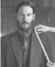  ?? LIONSGATE ?? Director calls Keanu Reeves “the right guy” for the role.