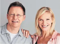  ?? Picture: LEIGH KEILY/BBC ?? Not all listeners liked Simon Mayo teaming up with Jo Whiley