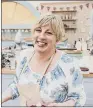  ??  ?? SANDY DOCHERTY: Has become the fourth contestant to leave The Great British Bake Off.