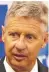  ??  ?? Ex-Gov. Gary Johnson