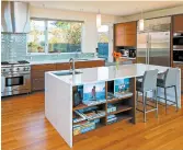  ?? MIKE SIEGEL/THE SEATTLE TIMES ?? Homeowners are increasing­ly seeking long-lasting materials; quartz countertop­s are becoming ever more popular.