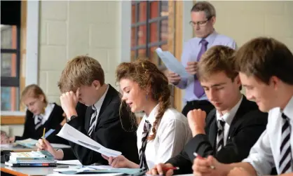  ??  ?? ‘The particular joy of reading it in groups is learning to enjoy the thrill of the chase after meaning, and to recognise that different interpreta­tions are valid.’ Photograph: Adrian Sherratt/Alamy Stock Photo