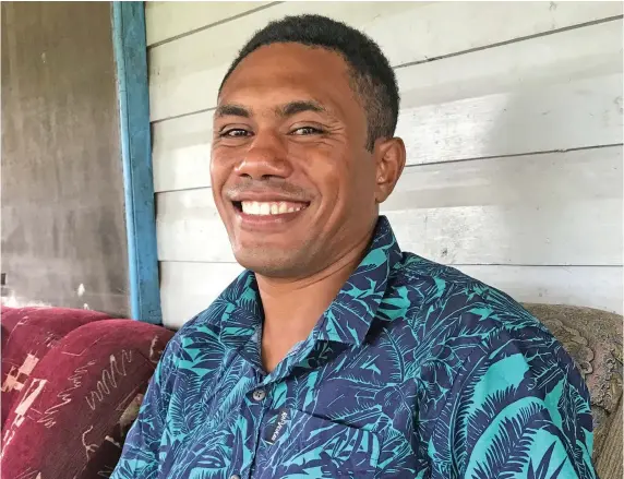  ?? Photo: Laisa Lui ?? Pita Bolaitoga at his home in Korovou, Siberia in Labasa, on March 14, 2021.