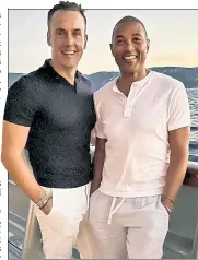  ?? ?? Longtime beaus Don Lemon and Tim Malone (left) will wed Saturday at the Polo Bar in Midtown.