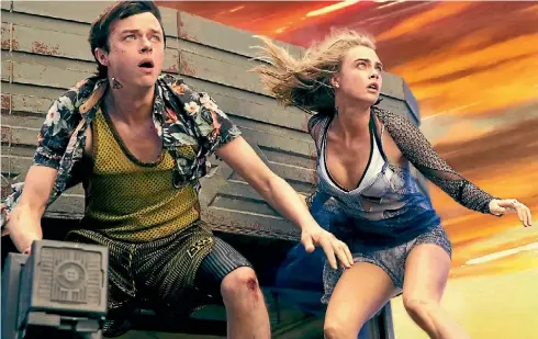  ??  ?? Director Luc Besson’s vision of space travel and extra-terrestria­l life in Valerian is awesome.