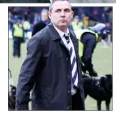  ??  ?? GONE: Paul Buckle had 79 days in charge