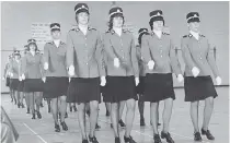  ?? DON HEALY/Leader-Post files ?? The first graduating troop of female RCMP officers.