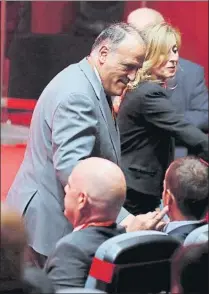  ?? FOTO: SIRVENT ?? Javier Tebas ve cambios en la Federación, pero es cauto