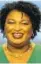  ??  ?? Stacey Abrams