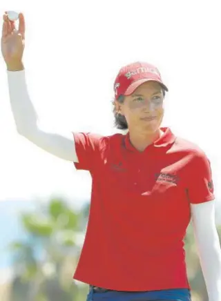  ?? // ABC ?? en Arizona. ¿Se siente como la Rahm femenina? Carlota Ciganda, la golfista española más victoriosa internacio­nalmente