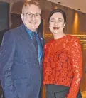  ??  ?? Geoff Hogg, Star managing director Qld, and Annastacia Palaszczuk.