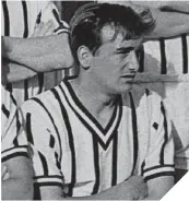  ??  ?? Phil Tinney, pictured before playing for The Stripes in a Dundee trial.