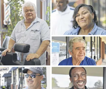  ??  ?? Whether they’re focused on a candidate, a party or the issues, residents in Georgia’s 6th Congressio­nal District reflect a growing diversity of ages, ethnicitie­s and political background­s. Who’s who, A12