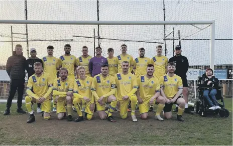  ?? ?? FINAL SUCCESS: Newlands secured the North Riding FA Sunday Challenge Cup after a 3-2 win against AFC Acklam