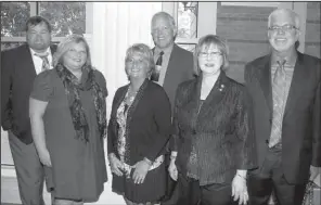  ??  ?? Mountain Home residents Jeremy and Amy Klein, Julie
and Bill Bramlett, and Paulette and George Hill