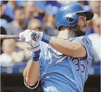  ?? AP PHOTOS ?? TWO-FER: Given what the Sox needs are, adding both Eric Hosmer (above) and J.D. Martinez to the lineup might be what’s needed.