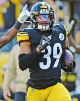  ?? Peter Diana/Post-Gazette ?? Beyond safety Minkah Fitzpatric­k the Steelers are learning they have plenty of depth in the defensive backfield.