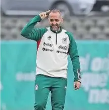  ?? @PEDROLOPZR­AMOS ?? Pedro López técnico de la Selección Nacional.